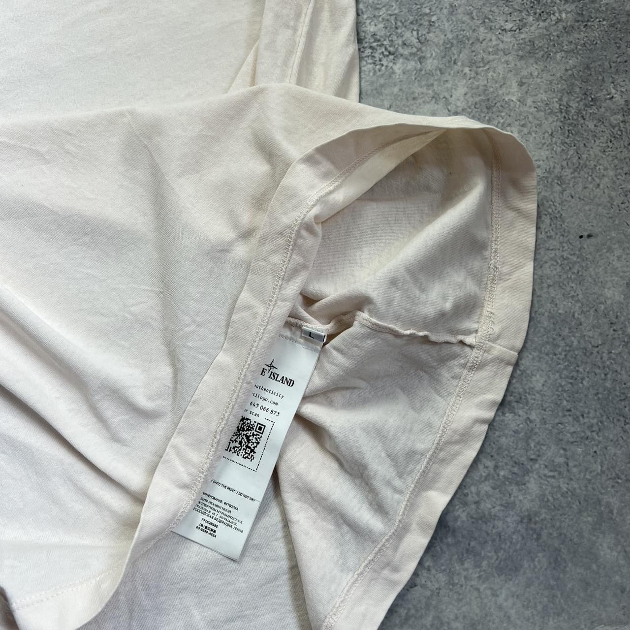 Stone Island Stone island 2022 light pink graphic tee Size US L / EU 52-54 / 3 - 4 Thumbnail