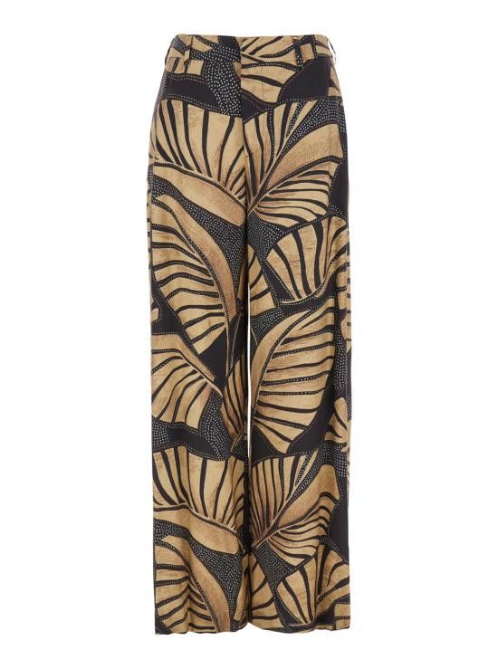 PT Torino PT TORINO Women Straight Pants CDVSLRZ00STDLV090160 Brown Size 27" / US 4 / IT 40 - 1 Thumbnail