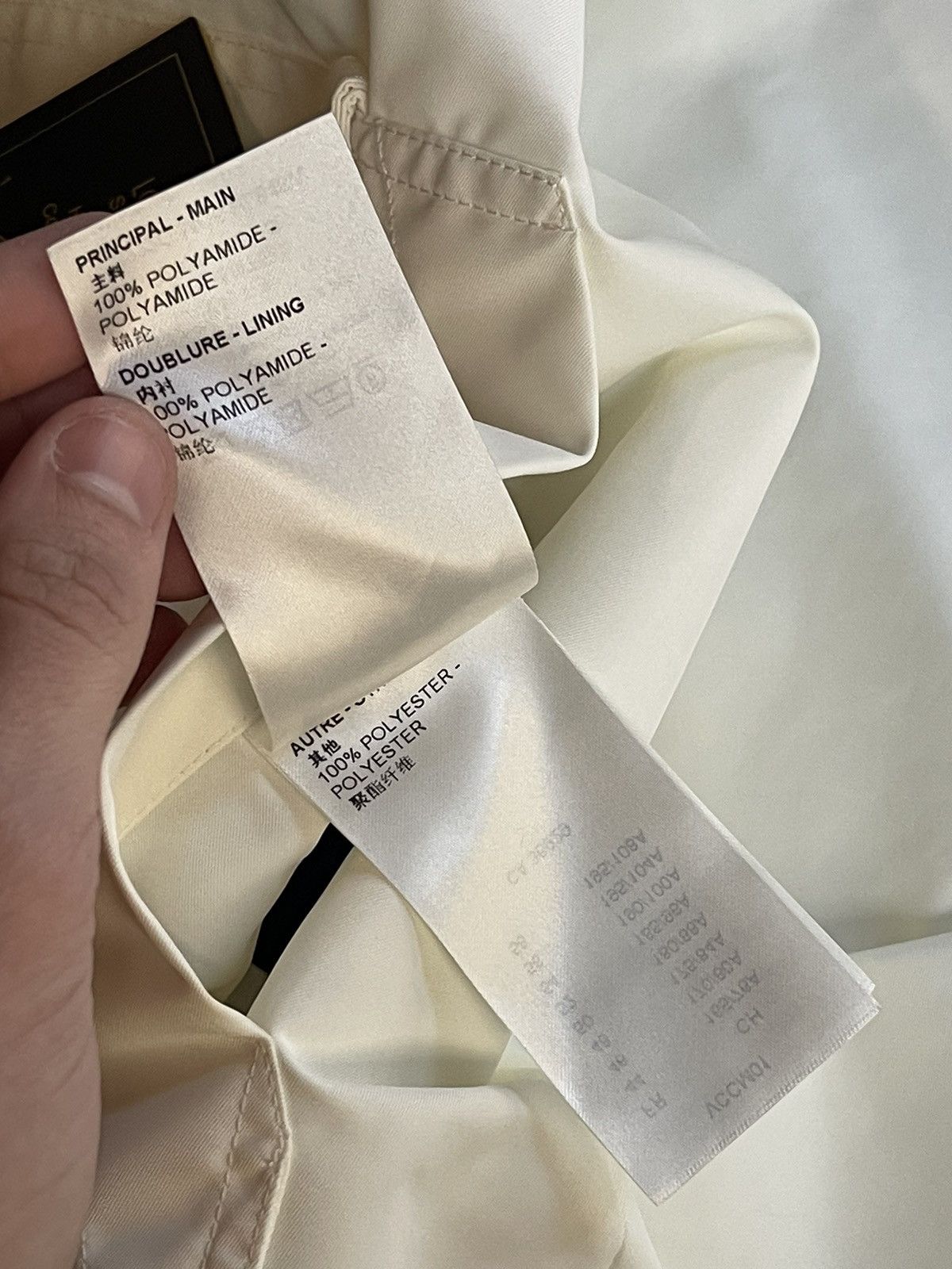 Louis Vuitton Louis Vuitton White Monogram Zip Up Jacket Size US M / EU 48-50 / 2 - 18 Thumbnail