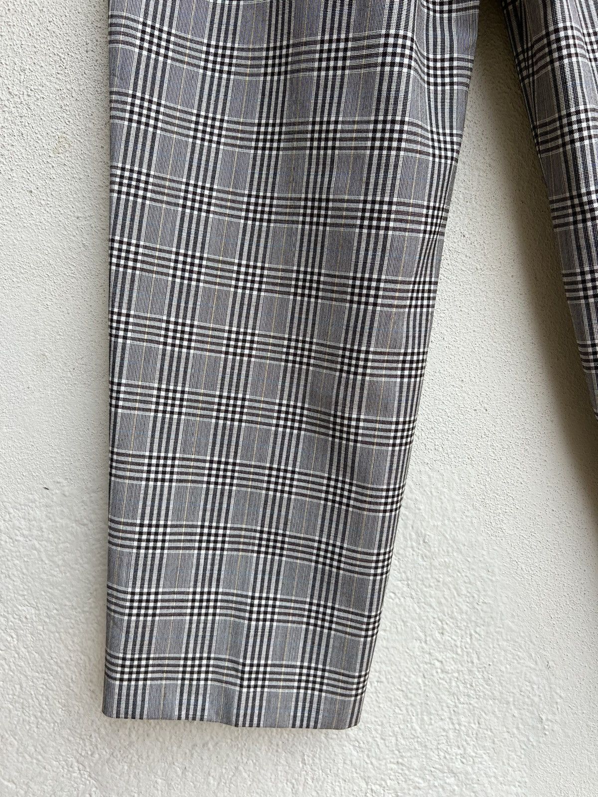 Vintage 90s Christian Dior Sports Checks Wool Trouser Pant