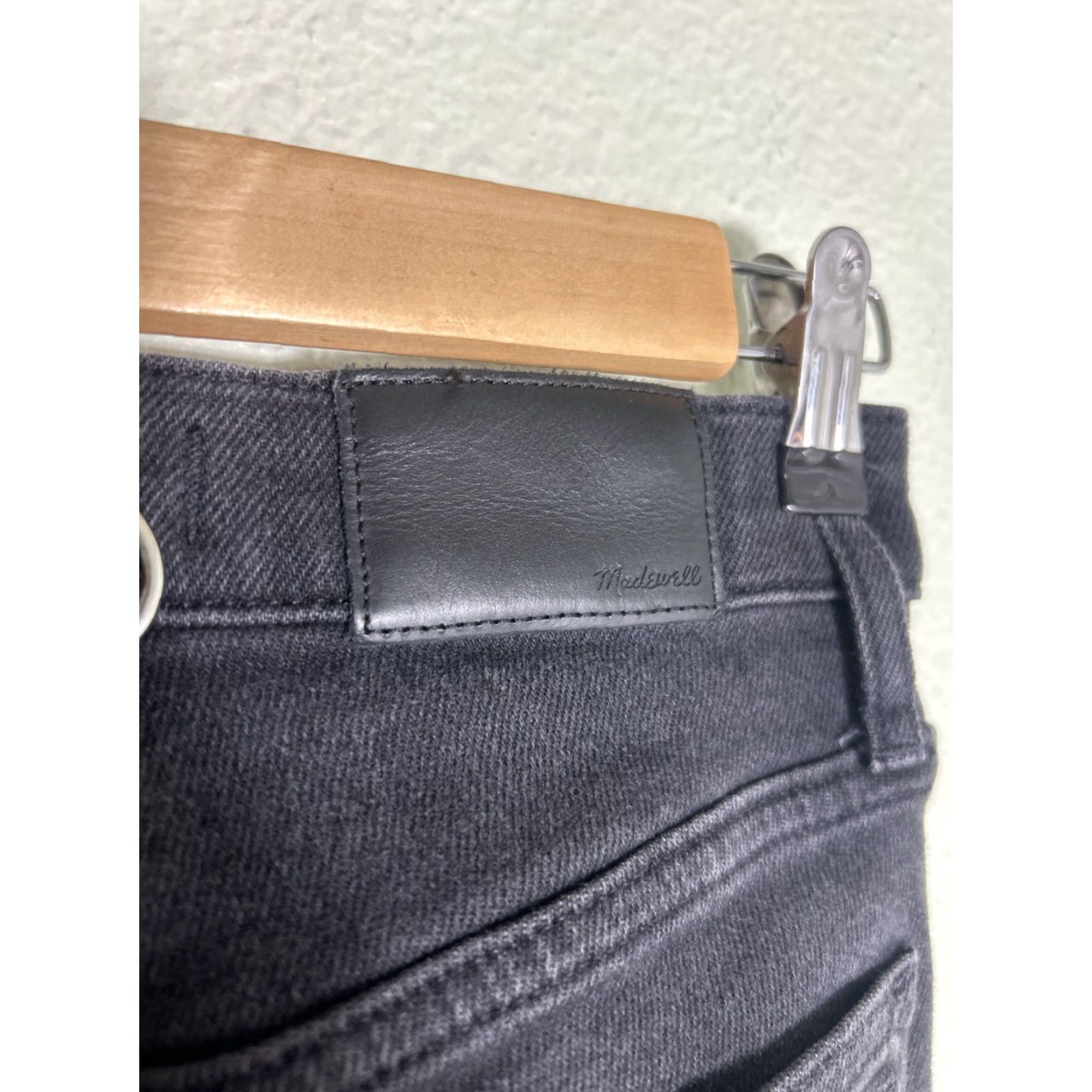 Madewell VINTAGE Madewell Womens Jeans 26x26 Black 10” High Rise Skinny Petite 26P Womens Jeans Skinny Black 90s Concert Size 26" / US 2 / IT 38 - 7 Thumbnail