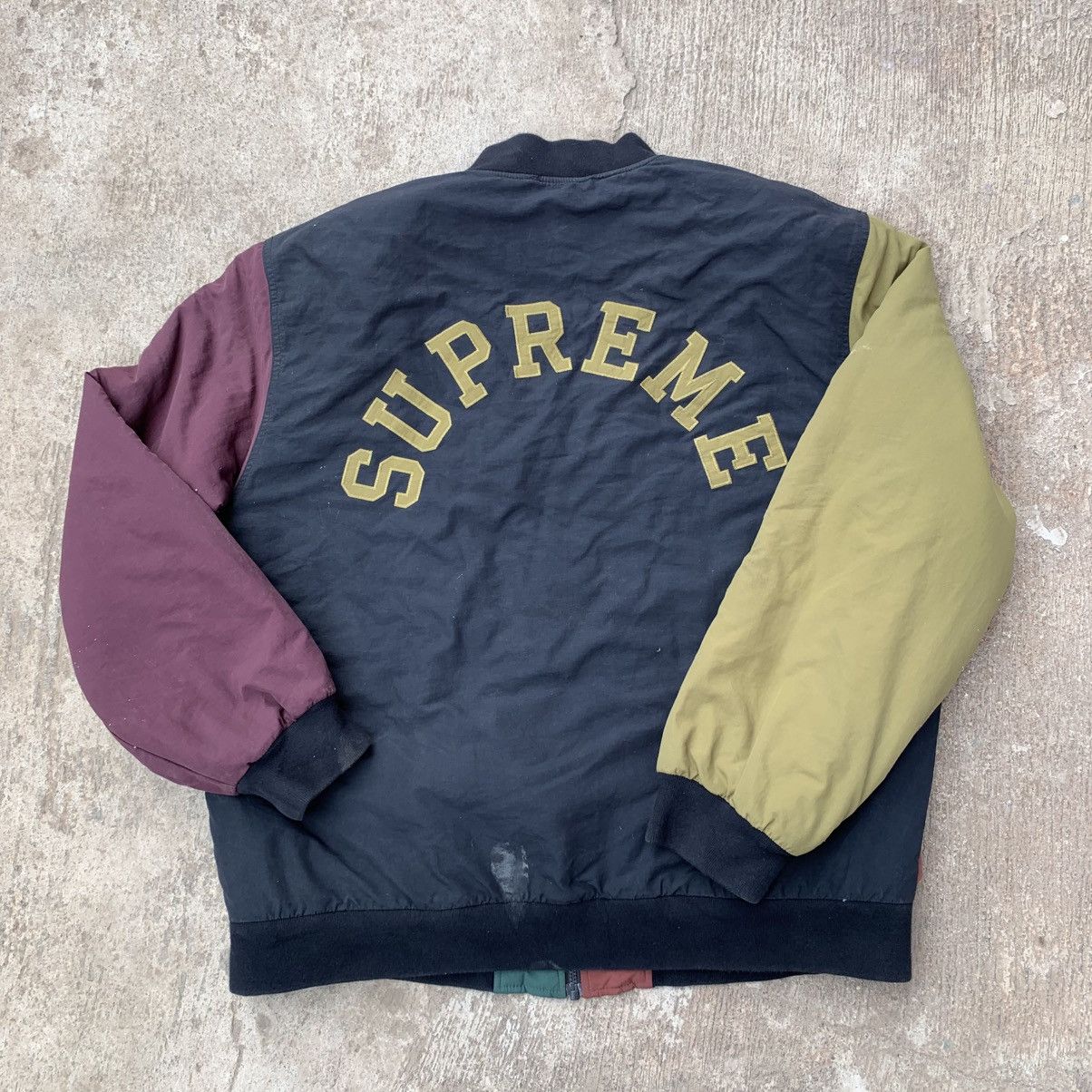 Champion × Supreme Supreme x Champion ‘017 Colour Blocked Jacket Size US XL / EU 56 / 4 - 2 Thumbnail