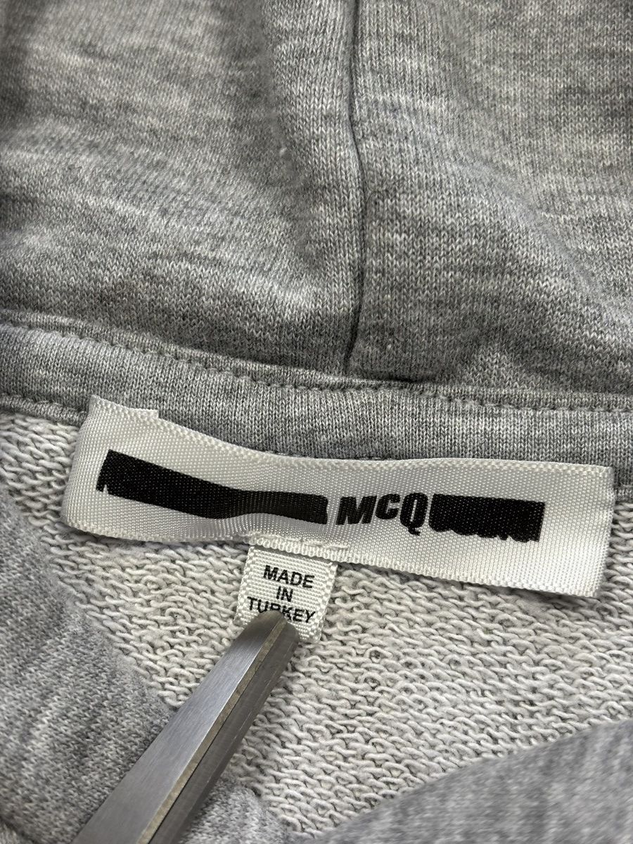 Alexander McQueen Alexander McQueen Velvet Felt Swallow Hoodie McQ Size US M / EU 48-50 / 2 - 10 Thumbnail