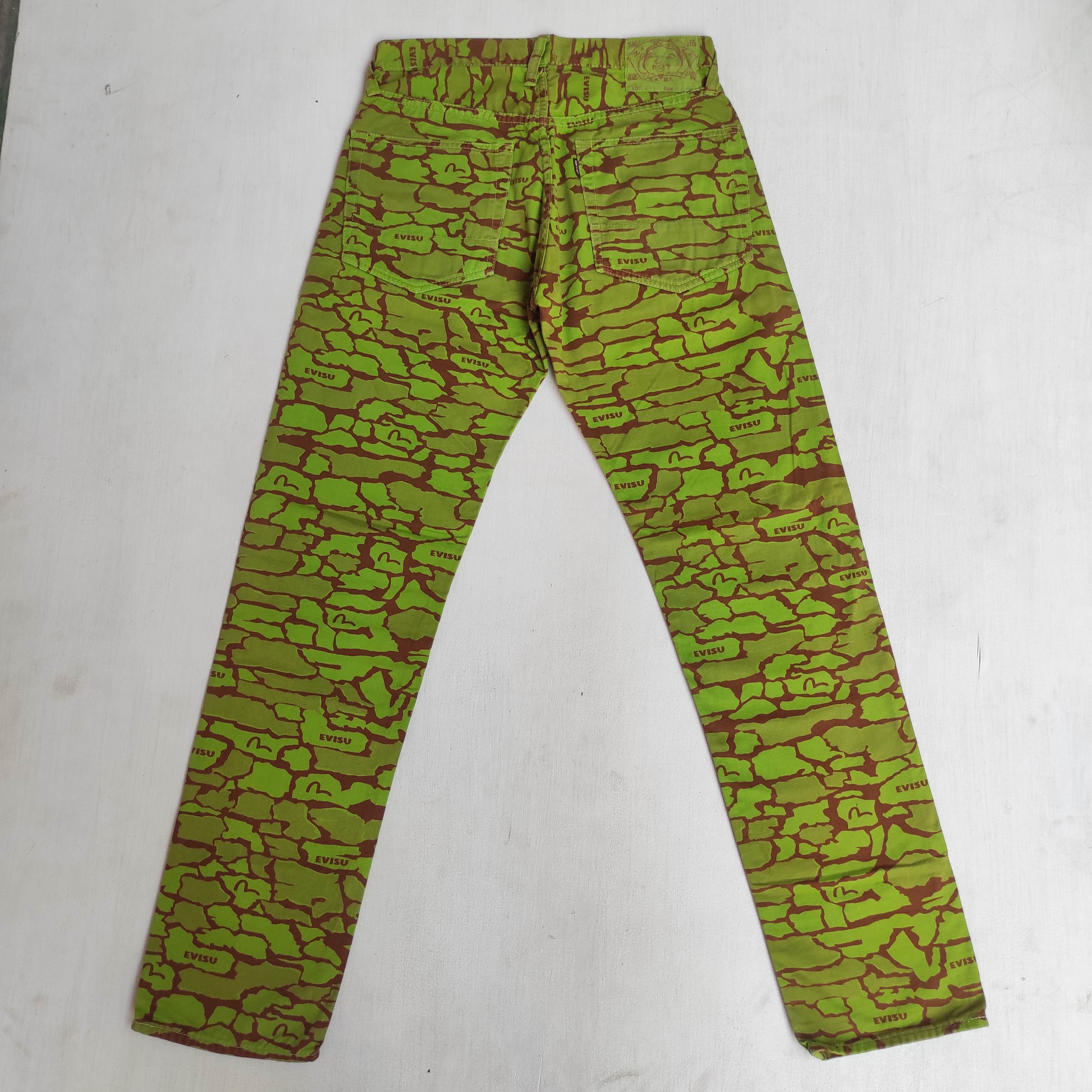 Evisu Evisu Fullprint Jeans Pants Size US 29 - 13 Thumbnail