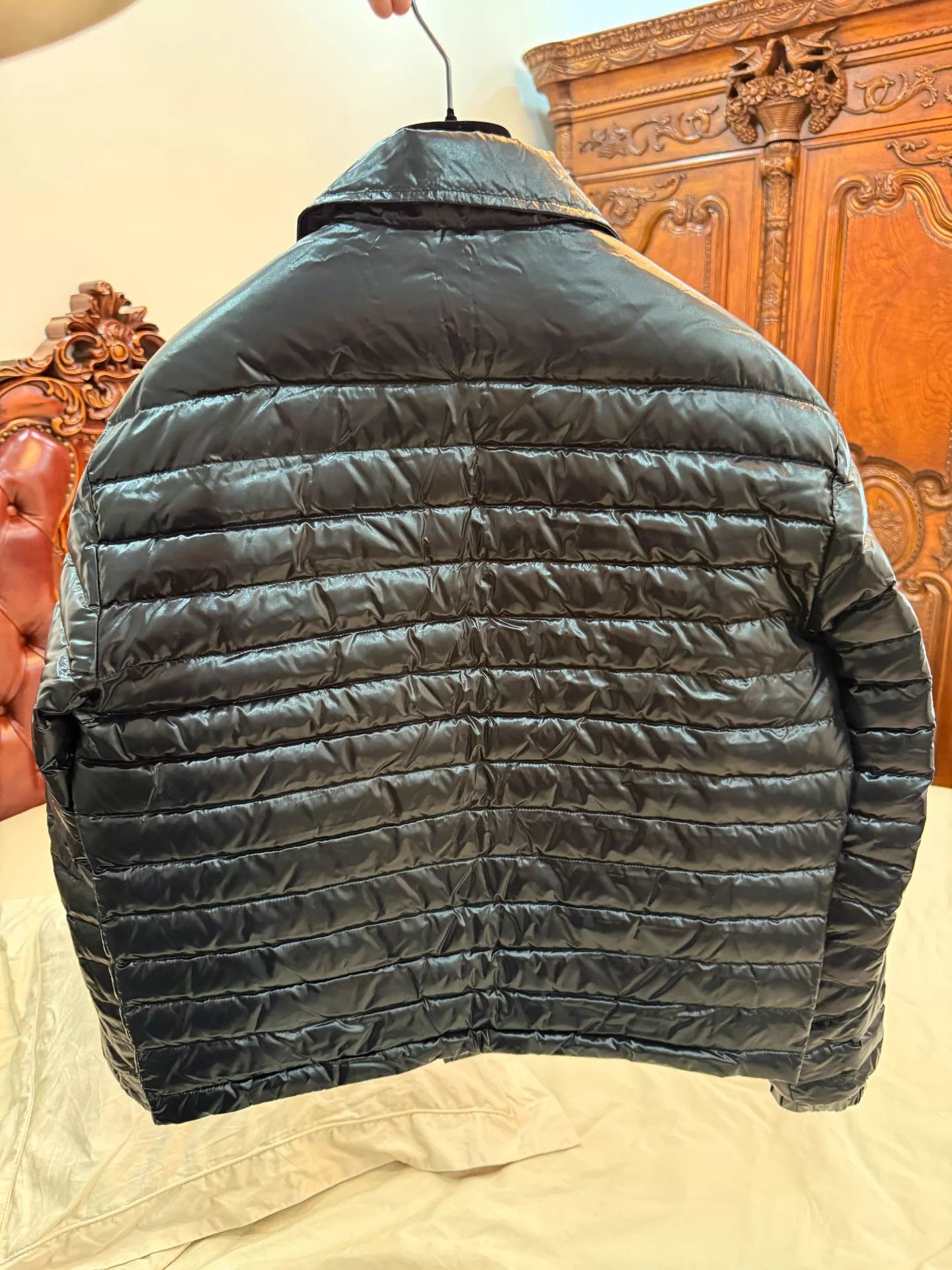 Versace Versace Black Down Jacket 50 (180/92A) Size US M / EU 48-50 / 2 - 2 Thumbnail