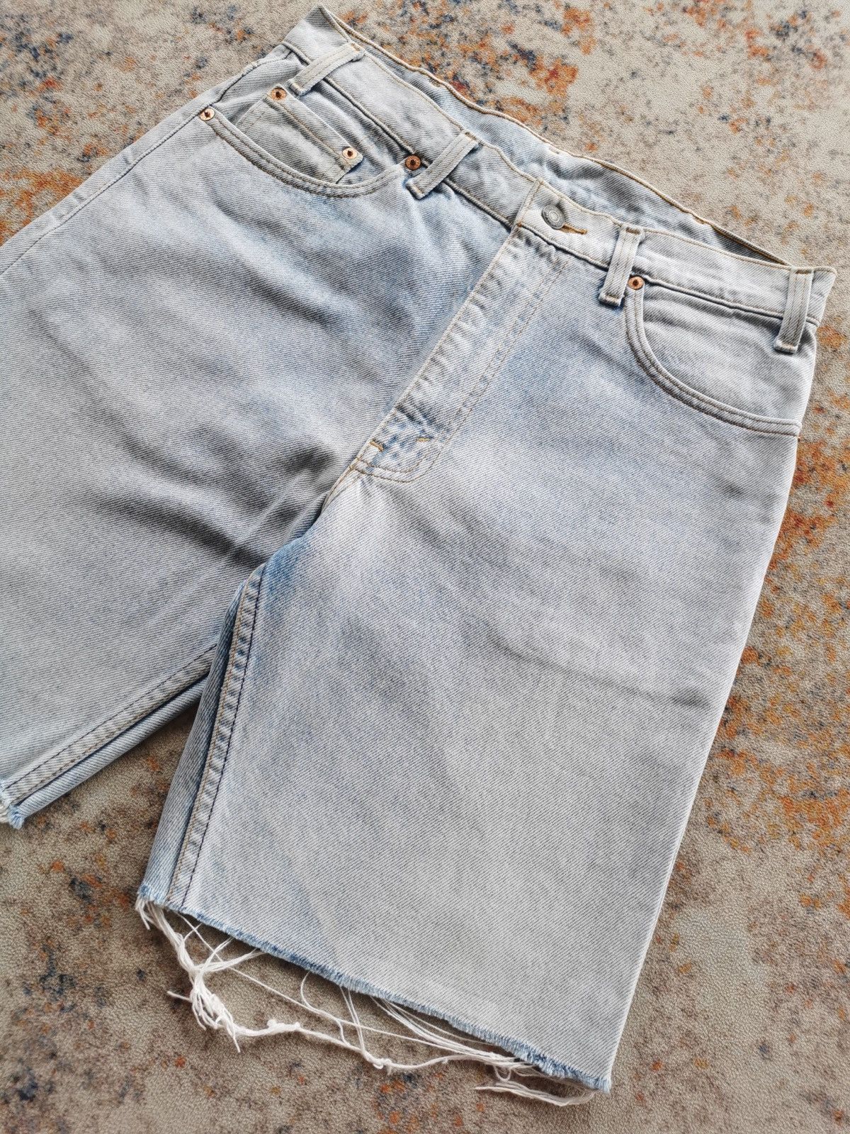 Levi's Levis Vintage Short Jeans 31x19.5 Size US 31 - 7 Thumbnail