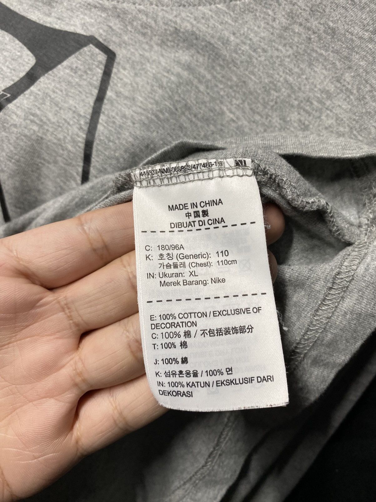 Off-White Off-White Nike Virgil Abloh Men’s Tee Shirt Large Size US L / EU 52-54 / 3 - 8 Thumbnail