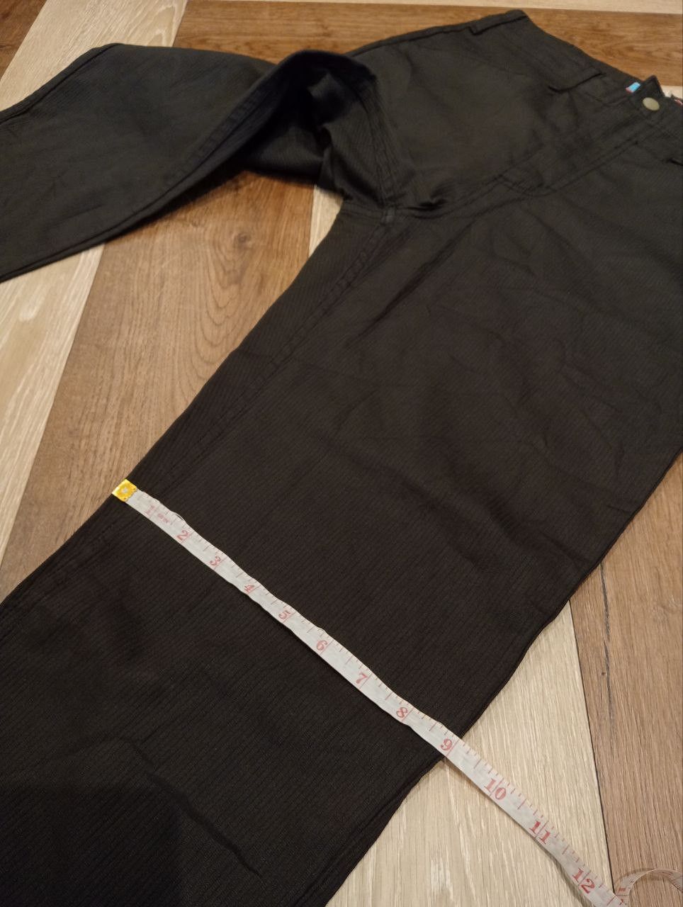 Monitaly MONITALY VINTAGE COTTON PANTS - SIZE 30 BLACK Size US 30 / EU 46 - 18 Thumbnail