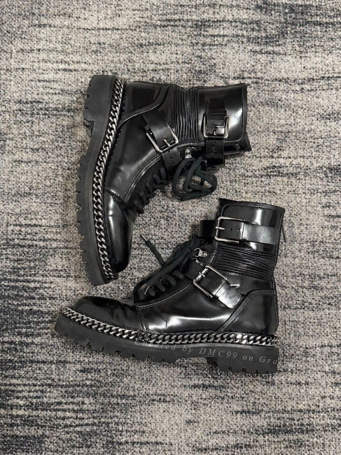 Balmain Balmain Homme Chain Strap Boots Size US 10 / EU 43 - 1 Thumbnail