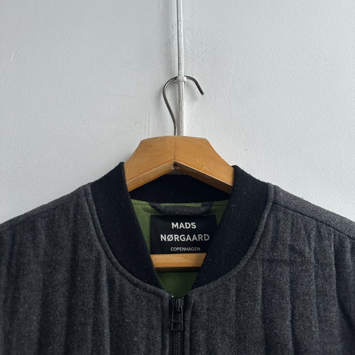 Norse Projects MADS Norgaard Copenhagen wool bomber size L Size US L / EU 52-54 / 3 - 9 Thumbnail