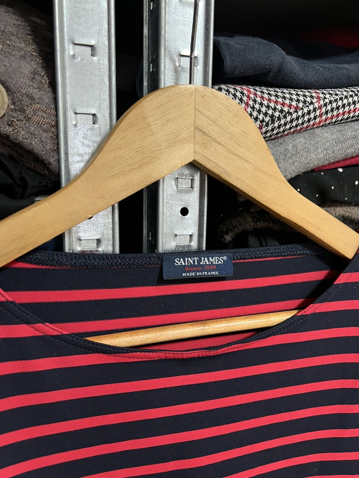 Saint James Saint James Asap Rocky Striped 3/4 Sleeve T Shirt Size M Size M / US 6-8 / IT 42-44 - 4 Thumbnail