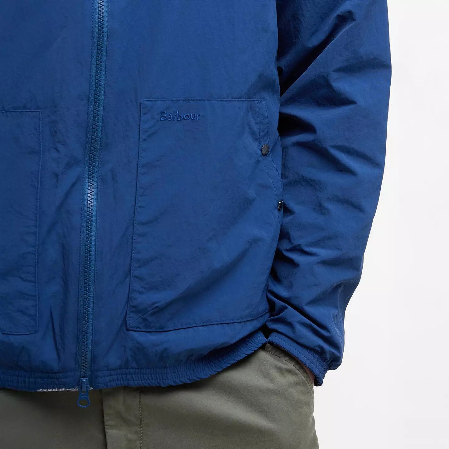 Barbour o1g2r1mq0426 Showerproof Hooded Rain Anorak Jacket in Blue Size US XL / EU 56 / 4 - 5 Thumbnail