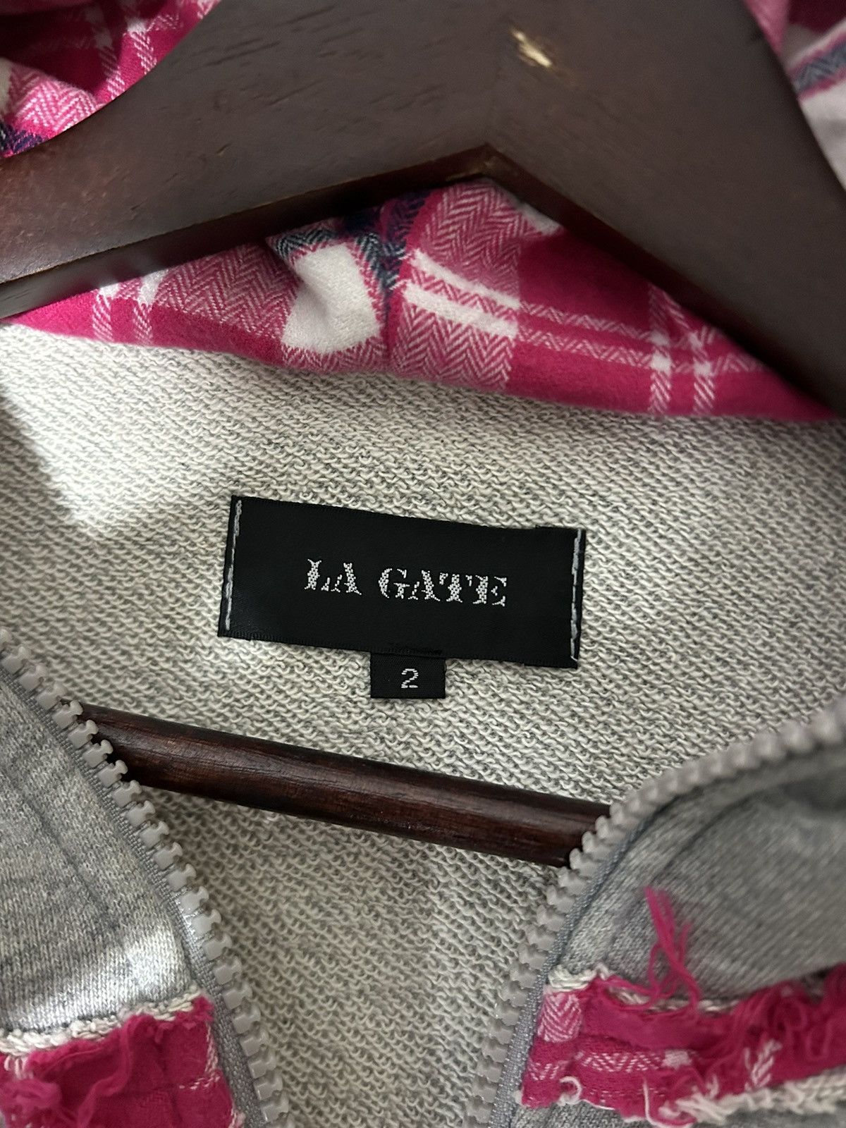 Japanese Brand Y2K LA Gate Japanese LGB Style Full Zip Hoodie Size US M / EU 48-50 / 2 - 14 Thumbnail