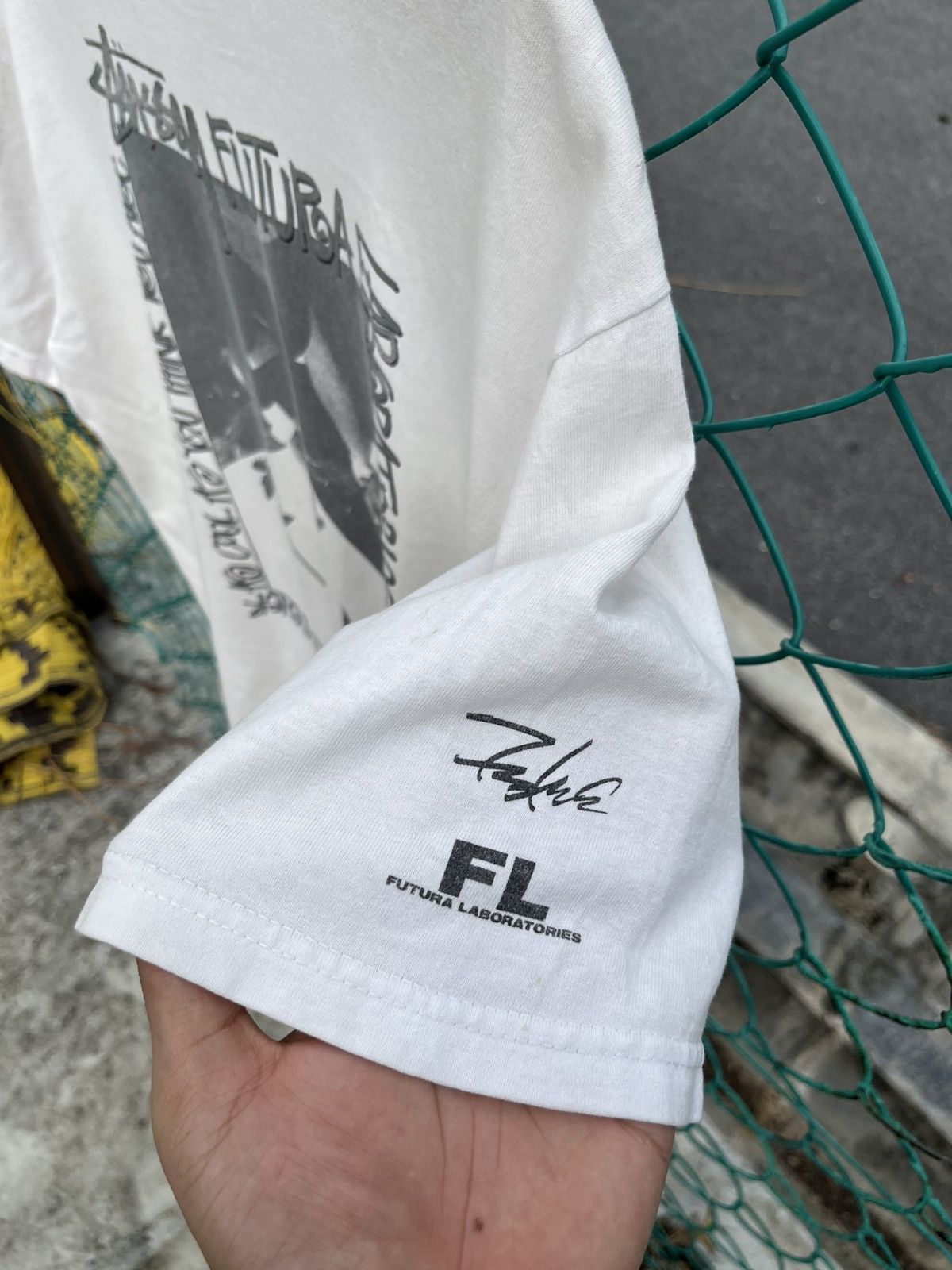 Stussy 💥Rare💥Stussy Vintage X Futura Laboratories 10th Anniversary Size US L / EU 52-54 / 3 - 3 Thumbnail