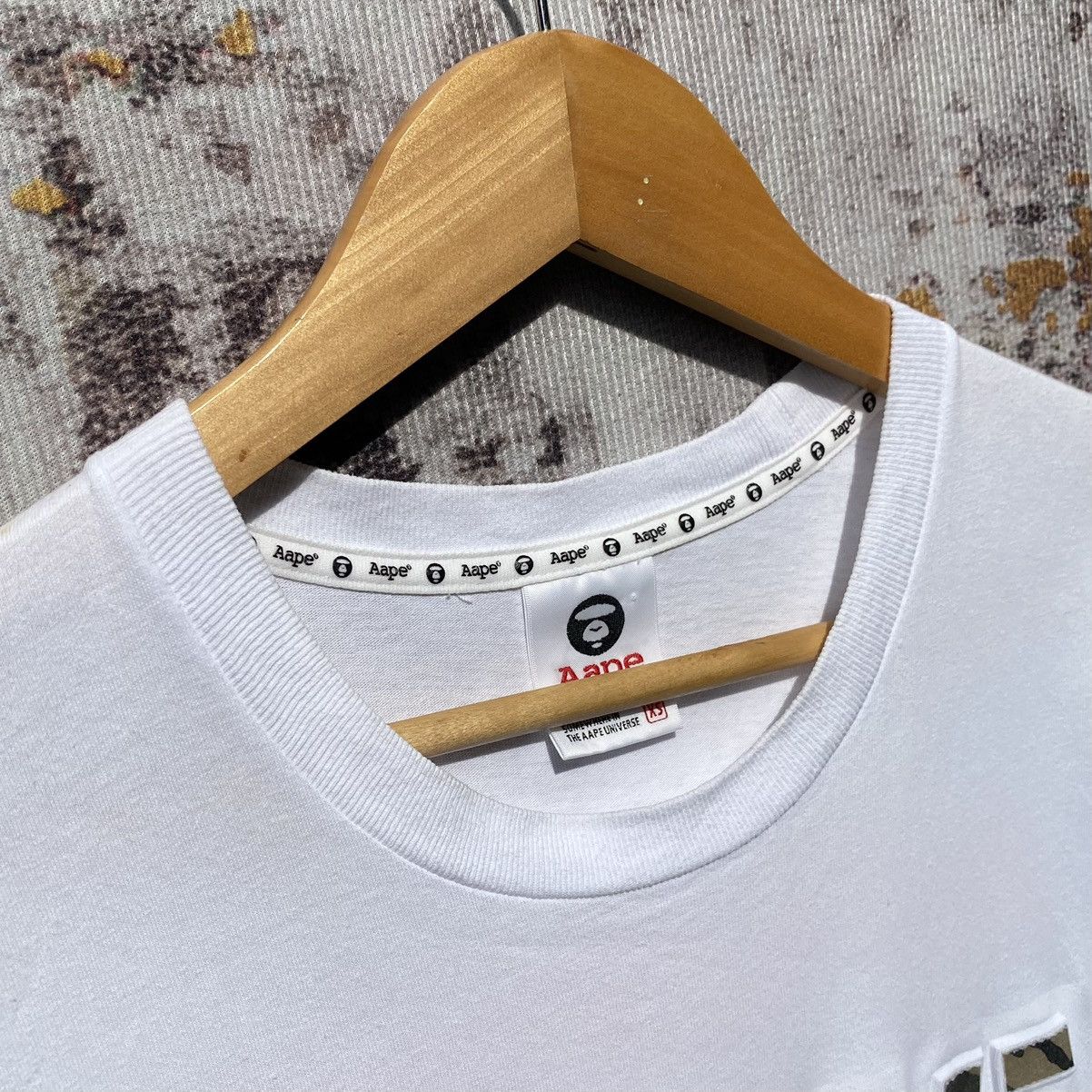 Aape Aape By A Bathing Ape Camo Shirt Back Hit Apunvs Spec Ap01 Size US XS / EU 42 / 0 - 9 Thumbnail