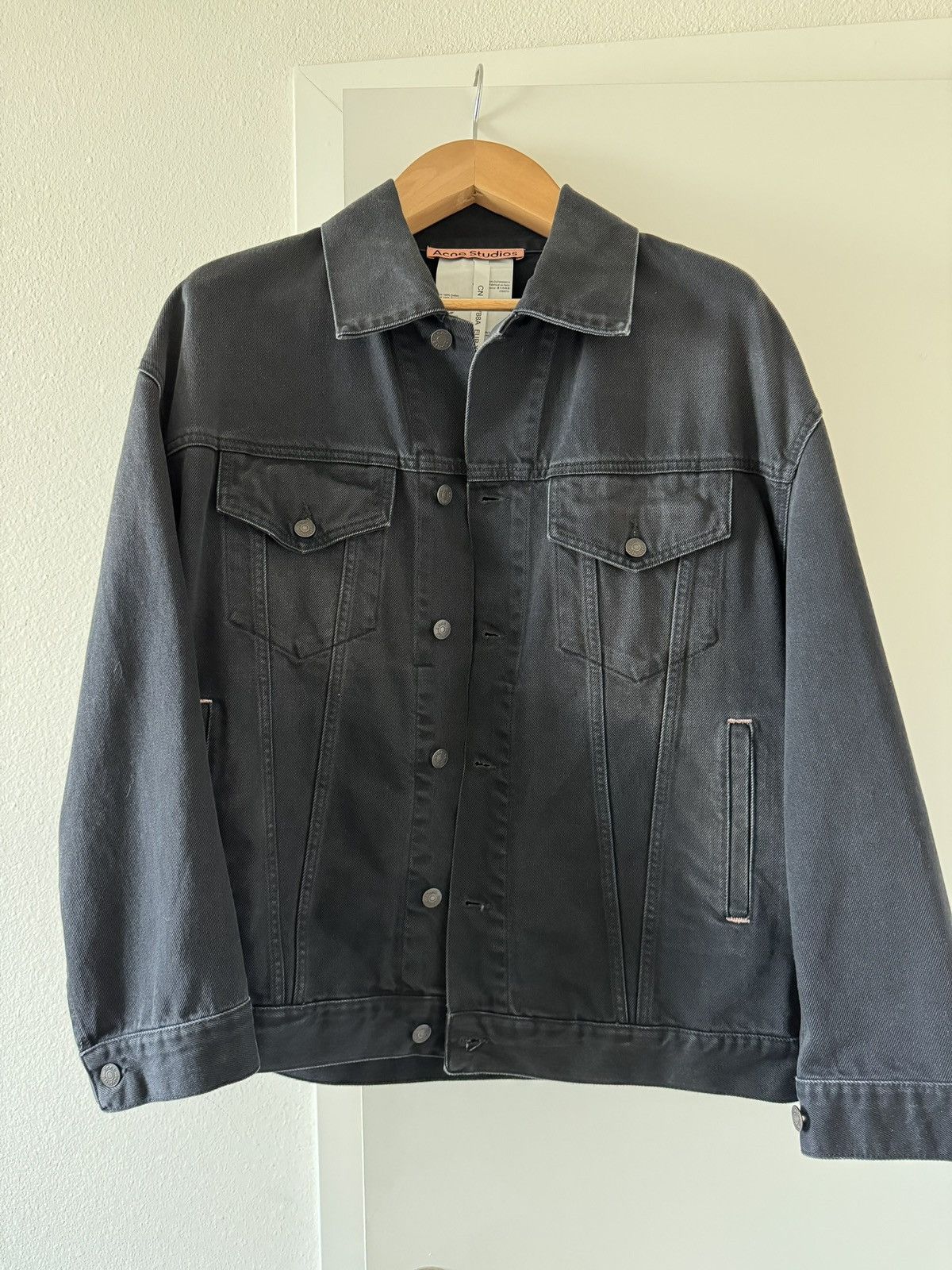 Acne Studios Loose fit denim jacket Size US XS / EU 42 / 0 - 2 Thumbnail