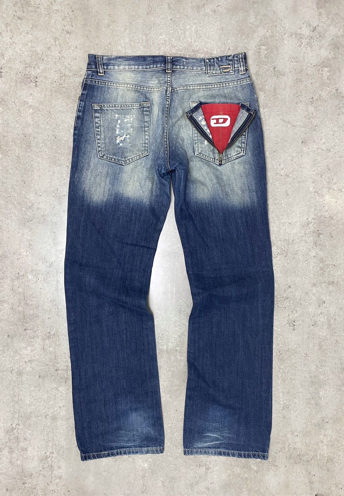 Diesel Vintage Diesel jeans Size US 34 / EU 50 - 2 Thumbnail