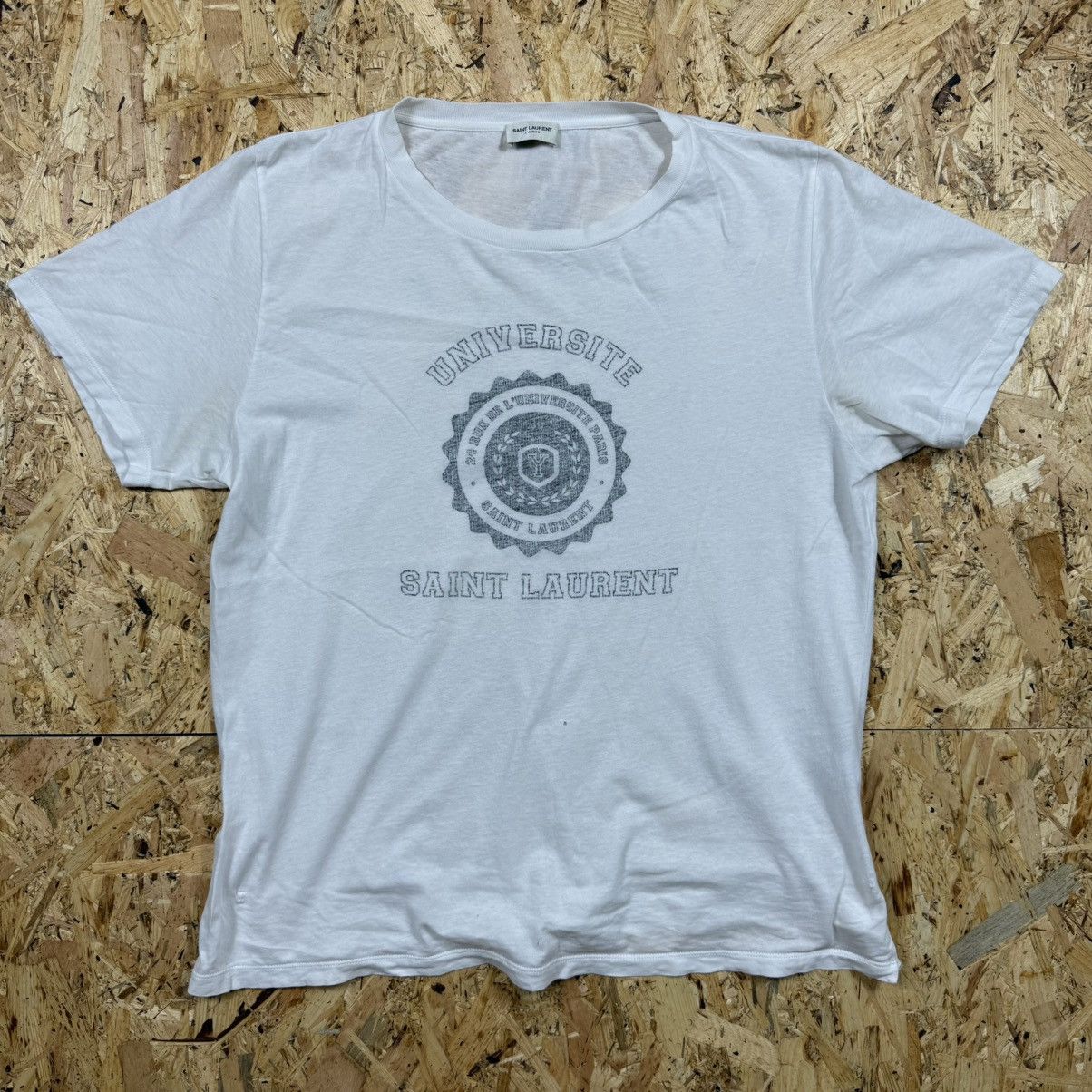 Saint Laurent Paris Saint Laurent Signature T-shirt | Grailed