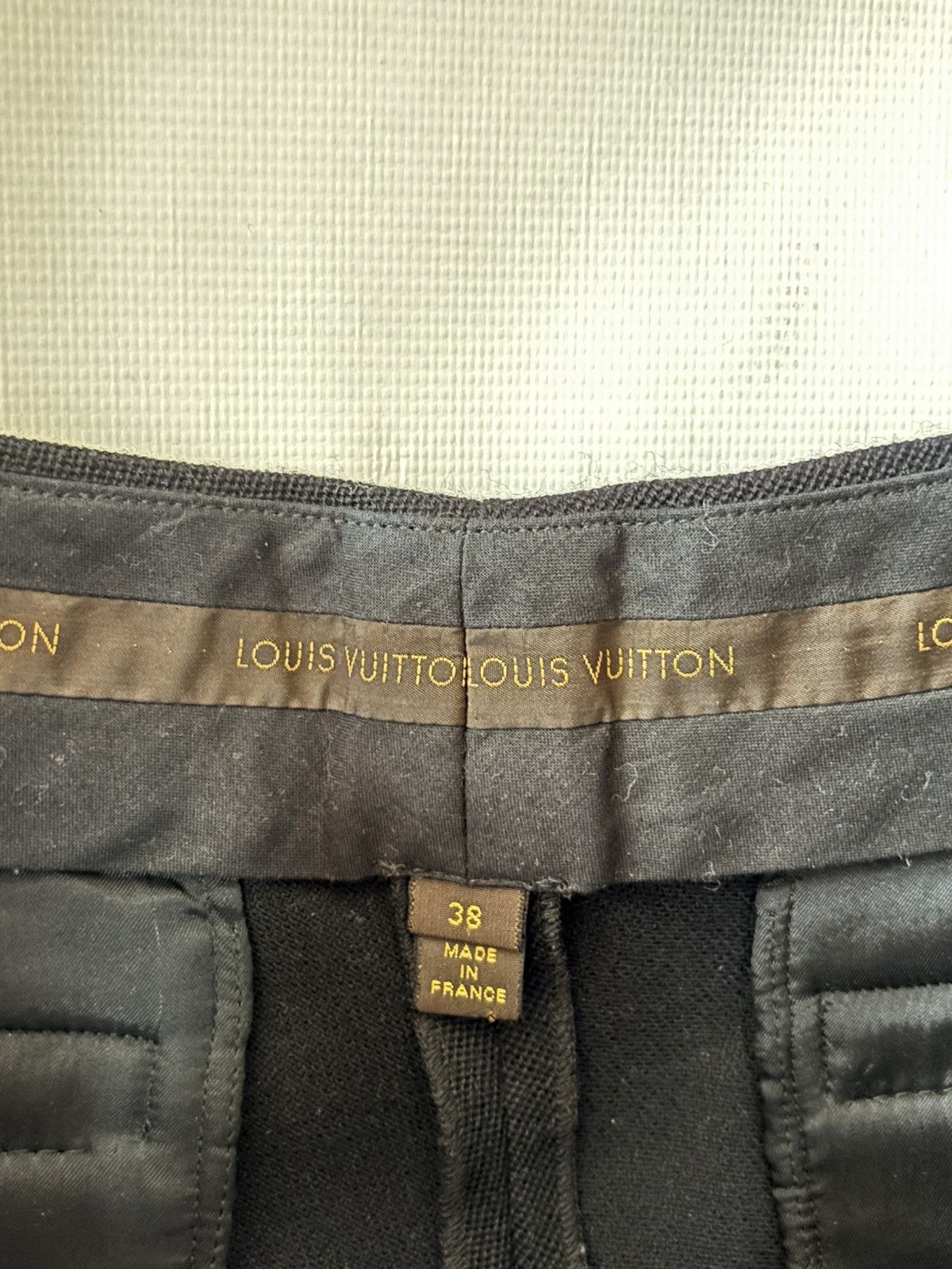 Louis Vuitton Louis Vuitton Zipped Wool Pants Size 26" / US 2 / IT 38 - 7 Thumbnail
