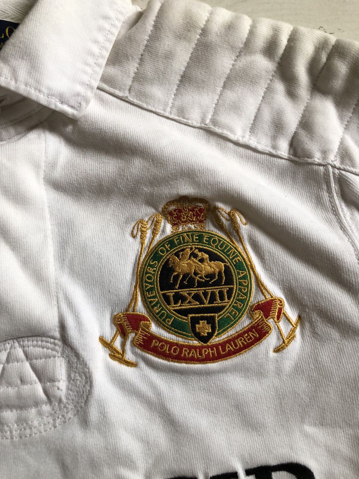 Polo Ralph Lauren Vintage Polo Ralph Lauren Rugby Club la martina big logo Size US S / EU 44-46 / 1 - 6 Thumbnail