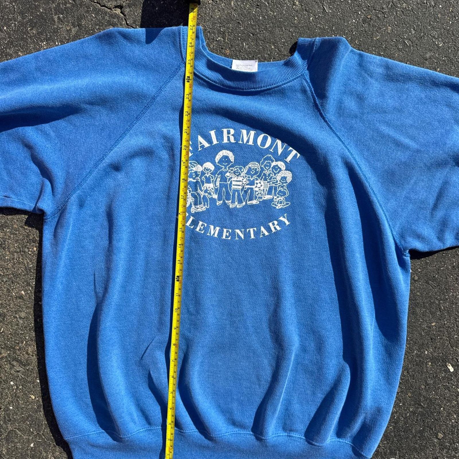 Hanes Vintage 80s Hanes Elementary School Crewneck – Size XXL Size US L / EU 52-54 / 3 - 6 Thumbnail