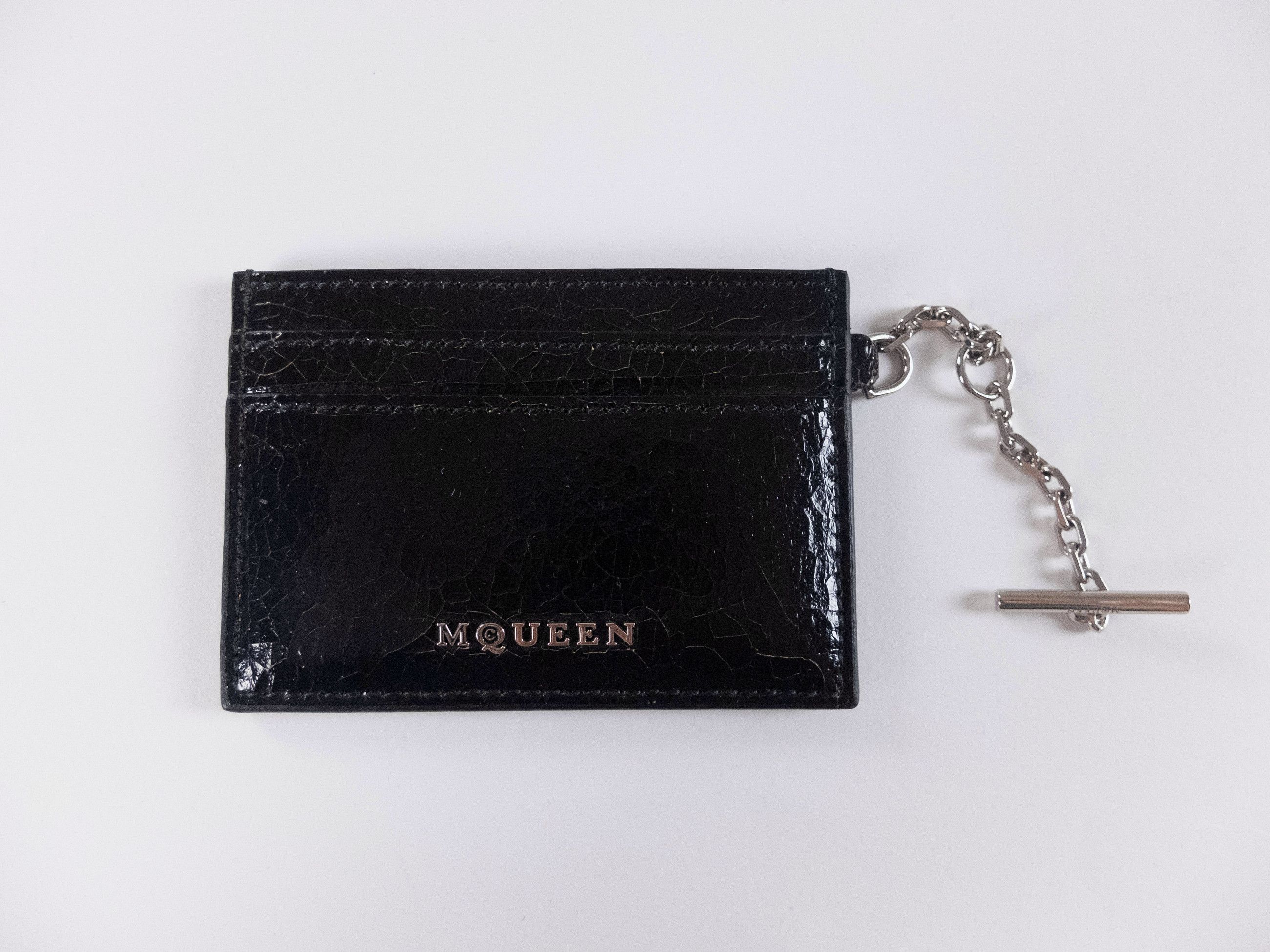 Alexander McQueen Skull chain wallet | Grailed