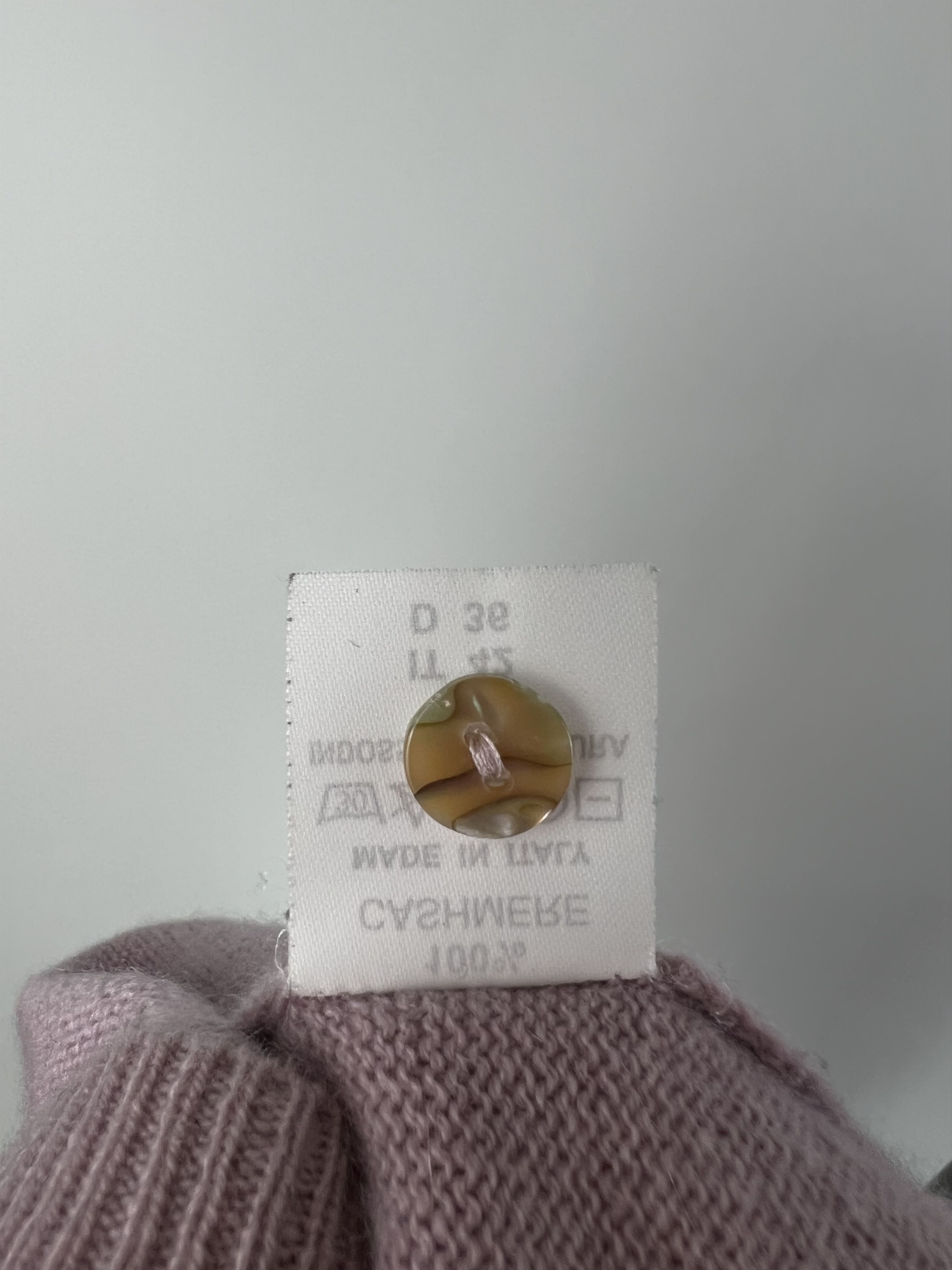 Other Annalisa Bucci Women's 100% Cashmere Cardigan Size IT42 Size M / US 6-8 / IT 42-44 - 8 Thumbnail