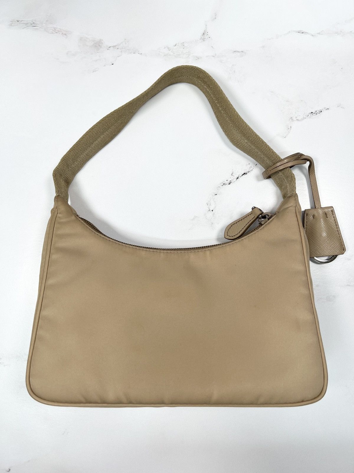 Prada Prada Milano Reedition 2000 Nylon Hobo Shoulder Bag Purse Size ONE SIZE - 3 Thumbnail
