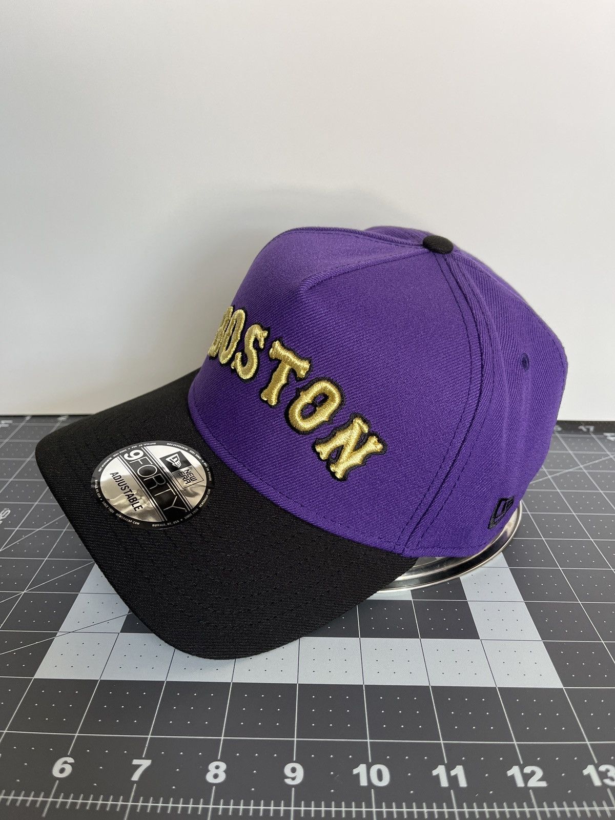 New Era Boston Red Sox MLB Crowned 9forty A-Frame Snapback Size ONE SIZE - 3 Thumbnail