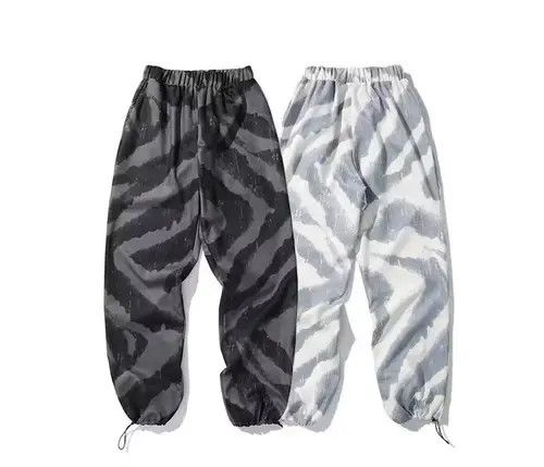 Japanese Brand 21SS Indigo Union Japan White Tie Dyed Jogger Pants Size US 31 - 2 Thumbnail