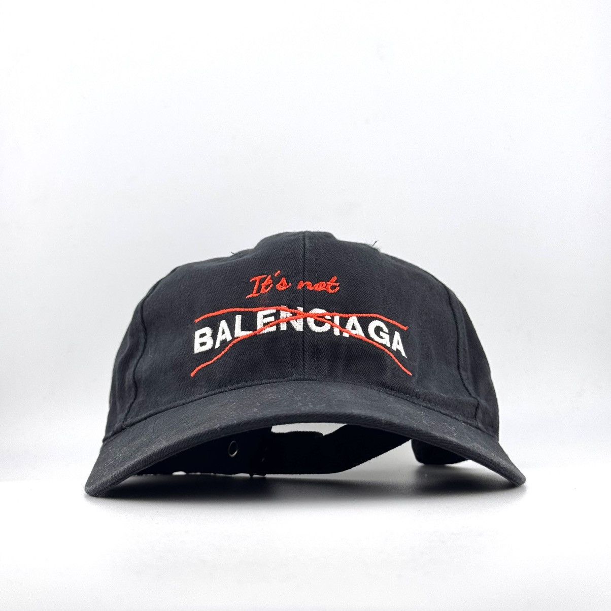 Other It’s Not Balenciaga Parody Embroidered Dad Hat Adjustable Size ONE SIZE - 1 Thumbnail