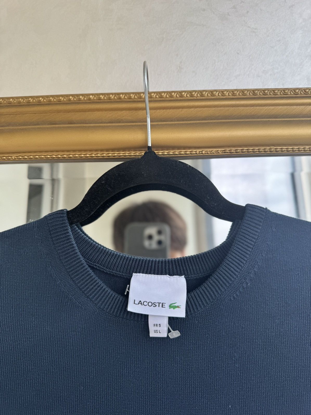 Lacoste 🇫🇷 Vintage 90s Lacoste sweater made in France Size US L / EU 52-54 / 3 - 3 Thumbnail