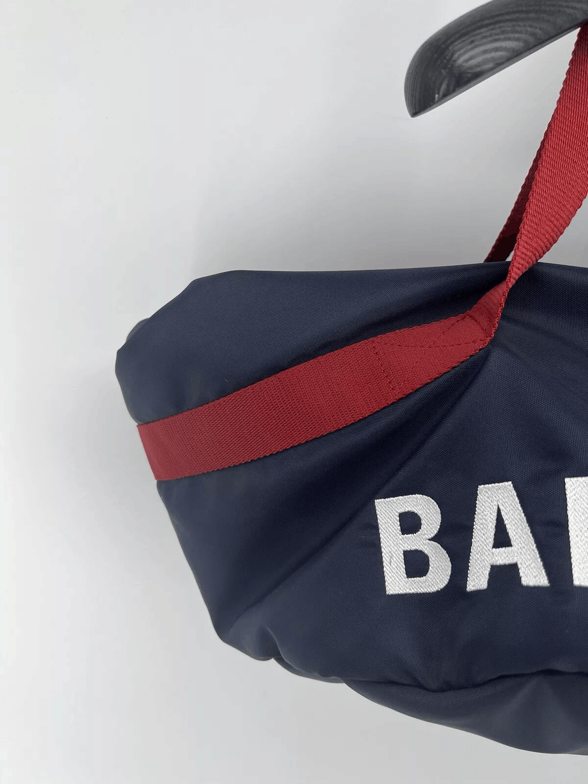 Balenciaga Balenciaga Wheel Bag Handbag Nylon Canvas Navy Blue Size ONE SIZE - 2 Thumbnail