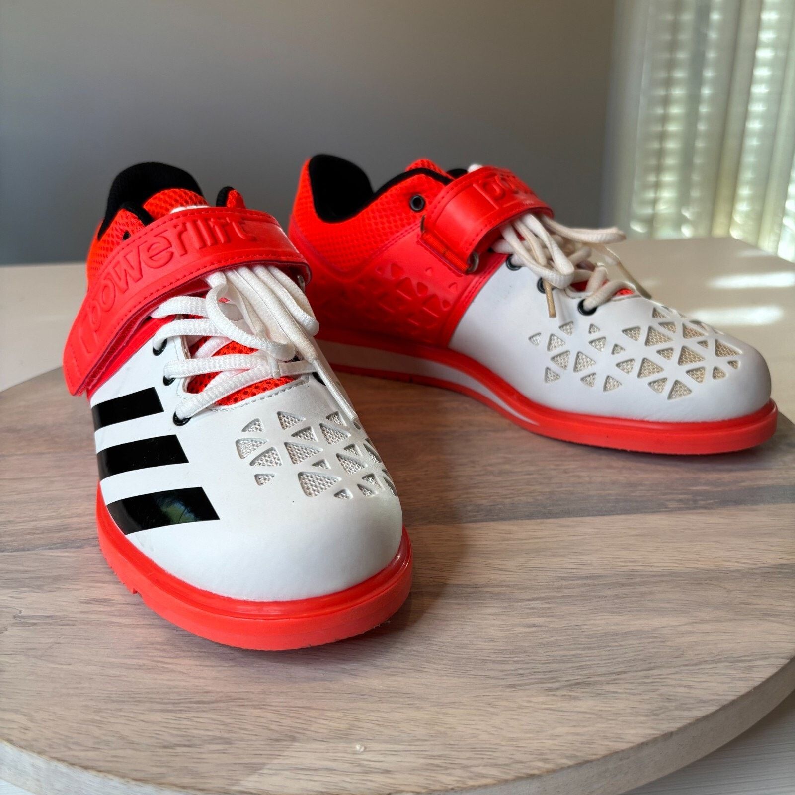 Adidas Adidas Powerlift 3 Neon Orange Men’s Shoes Trainers Size 7 Size US 7 / EU 40 - 1 Thumbnail