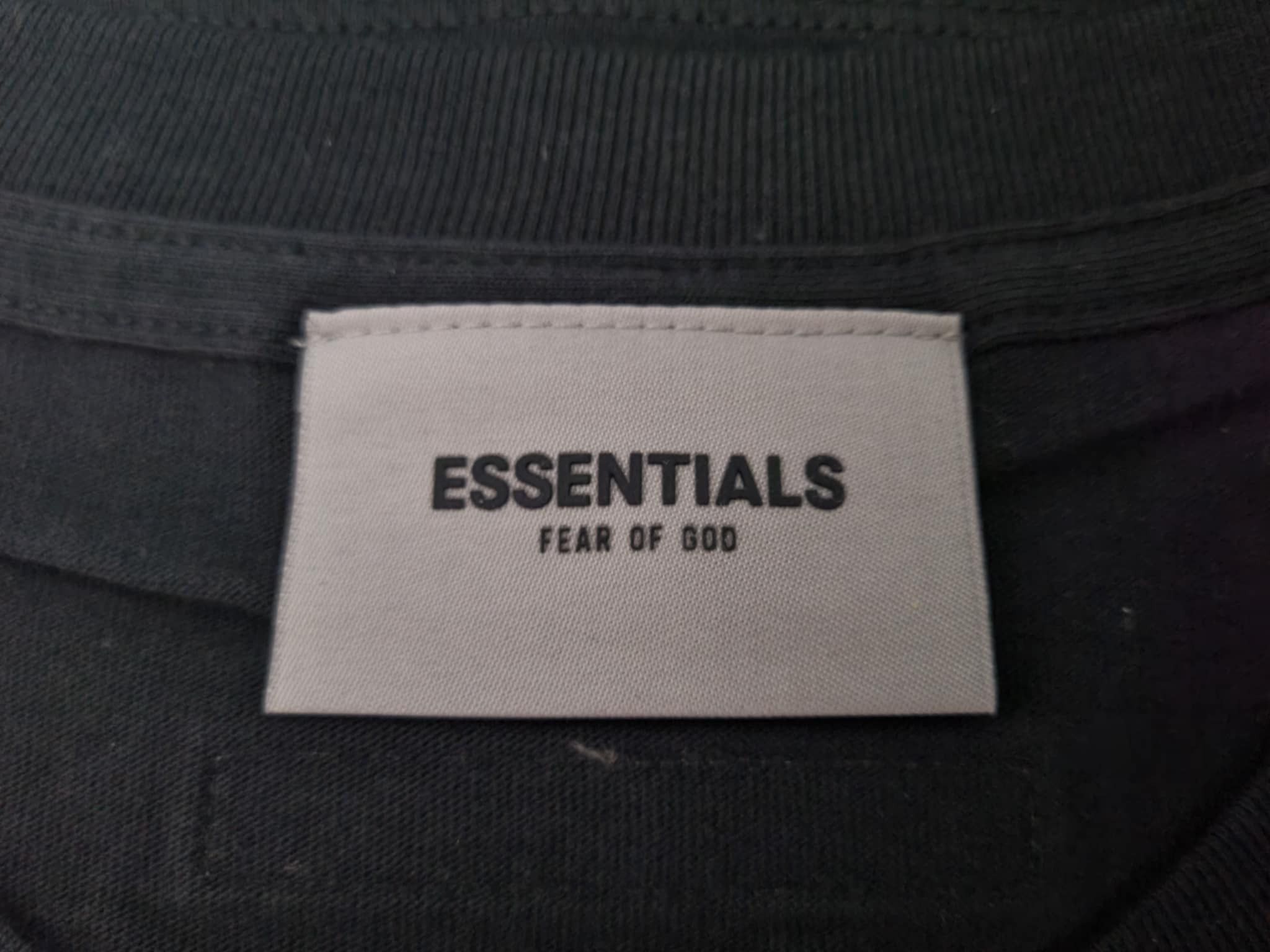 Fear of God Fear OF God Essential T-Shirt black SZ XXL Size US XXL / EU 58 / 5 - 8 Thumbnail
