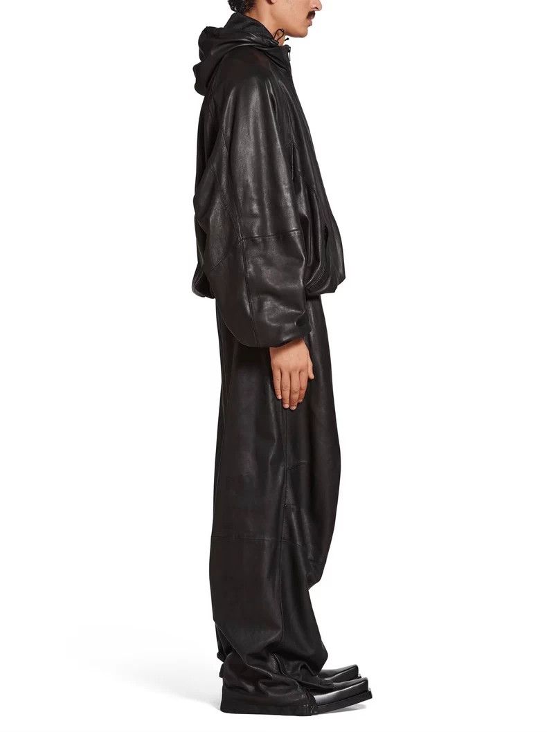 Balenciaga Balenciaga 3B Embroidered Logo Sheepskin Hooded Sports Lea Size US S / EU 44-46 / 1 - 8 Thumbnail