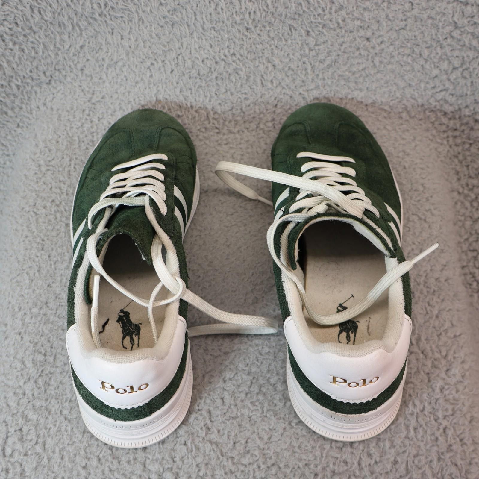 Polo Ralph Lauren Polo Ralph Lauren Men 7.5 Green Suede Leather -HTR Aera- Size US 7.5 / EU 40-41 - 11 Thumbnail