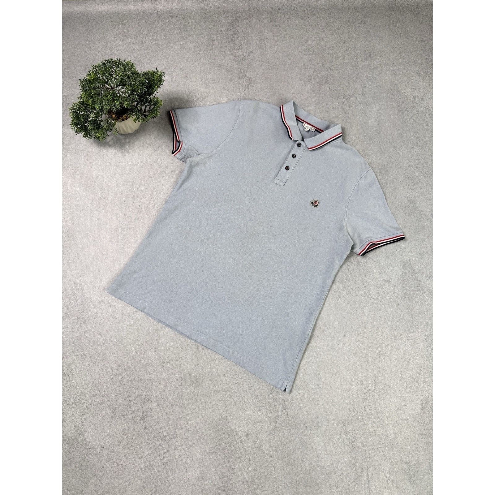 Moncler Moncler Polo Maglia Manica Corta Logo | Grailed