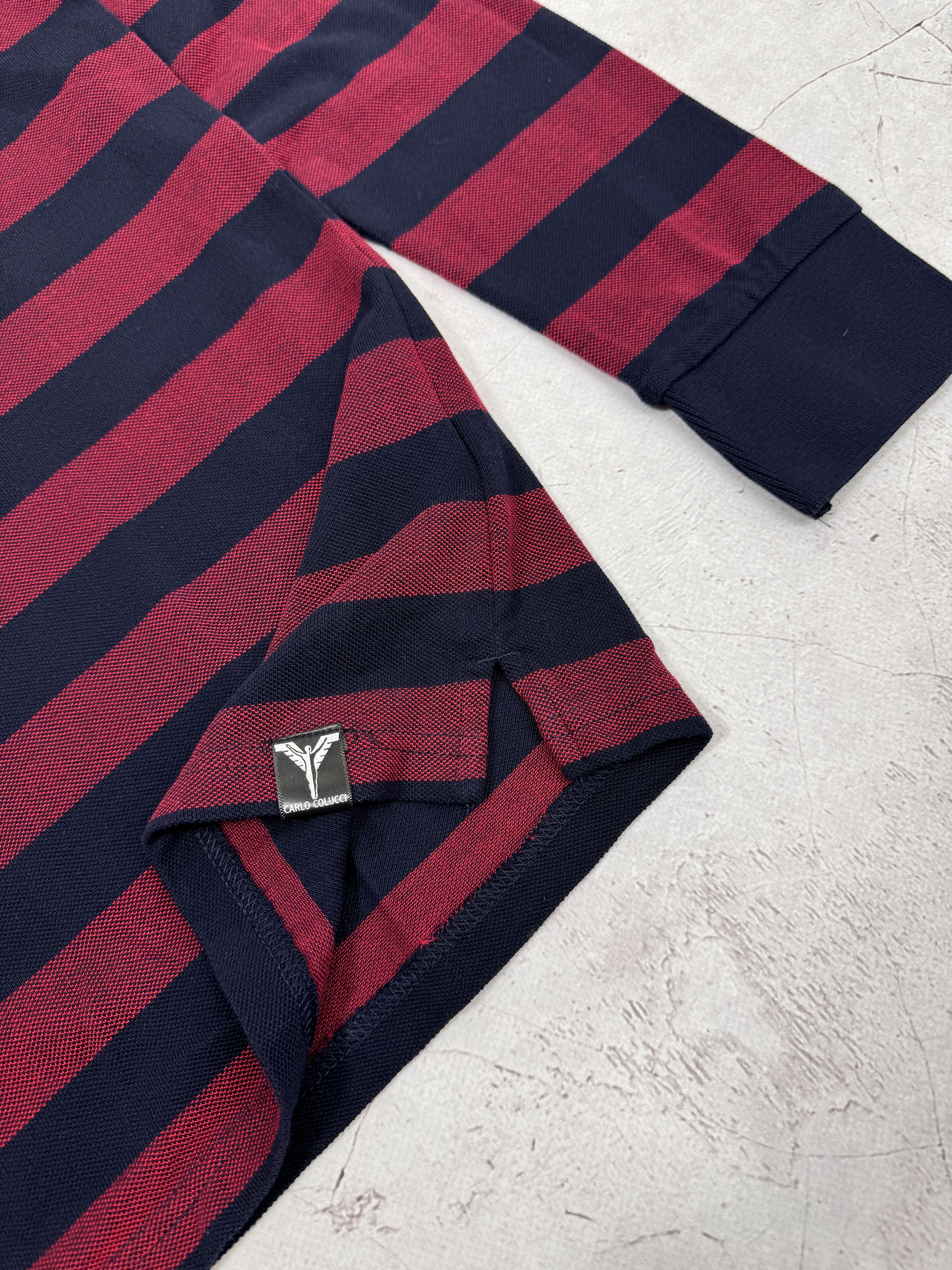 Carlo Colucci × Designer Carlo Colucci Polo T-Shirt Long Sleeve Size US M / EU 48-50 / 2 - 10 Thumbnail