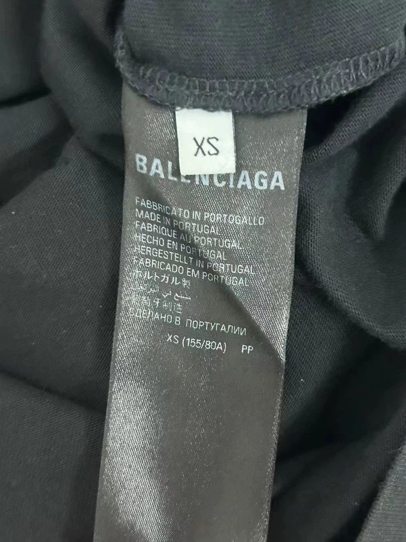 Balenciaga Balenciaga Splash-ink logo short sleeve Size US XS / EU 42 / 0 - 4 Thumbnail