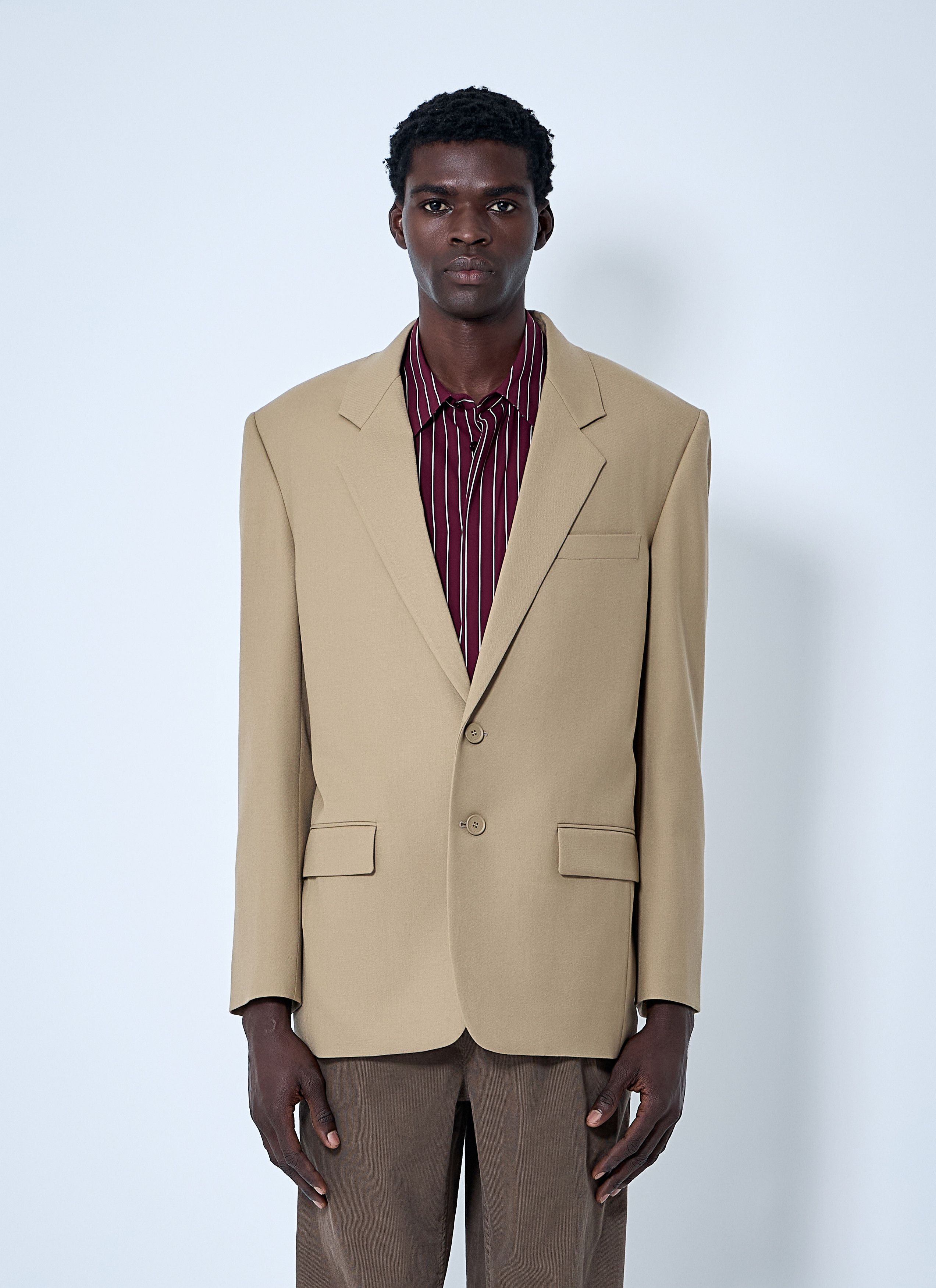 Saint Laurent Paris Yves Wool Blazer Size US M / EU 48-50 / 2 - 1 Thumbnail