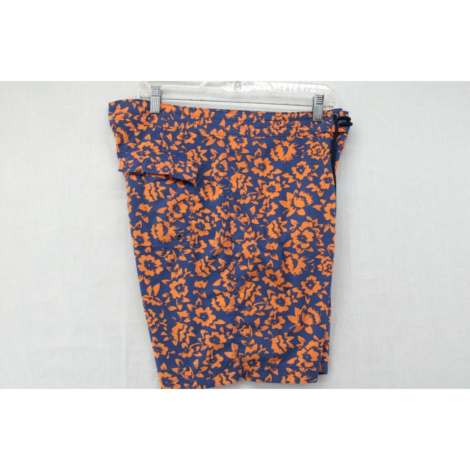 Brooks Brothers Brooks Brothers Red Fleece Board Shorts Mens 34 Blue Orange Floral Swim Trunks Size US 34 / EU 50 - 5 Thumbnail
