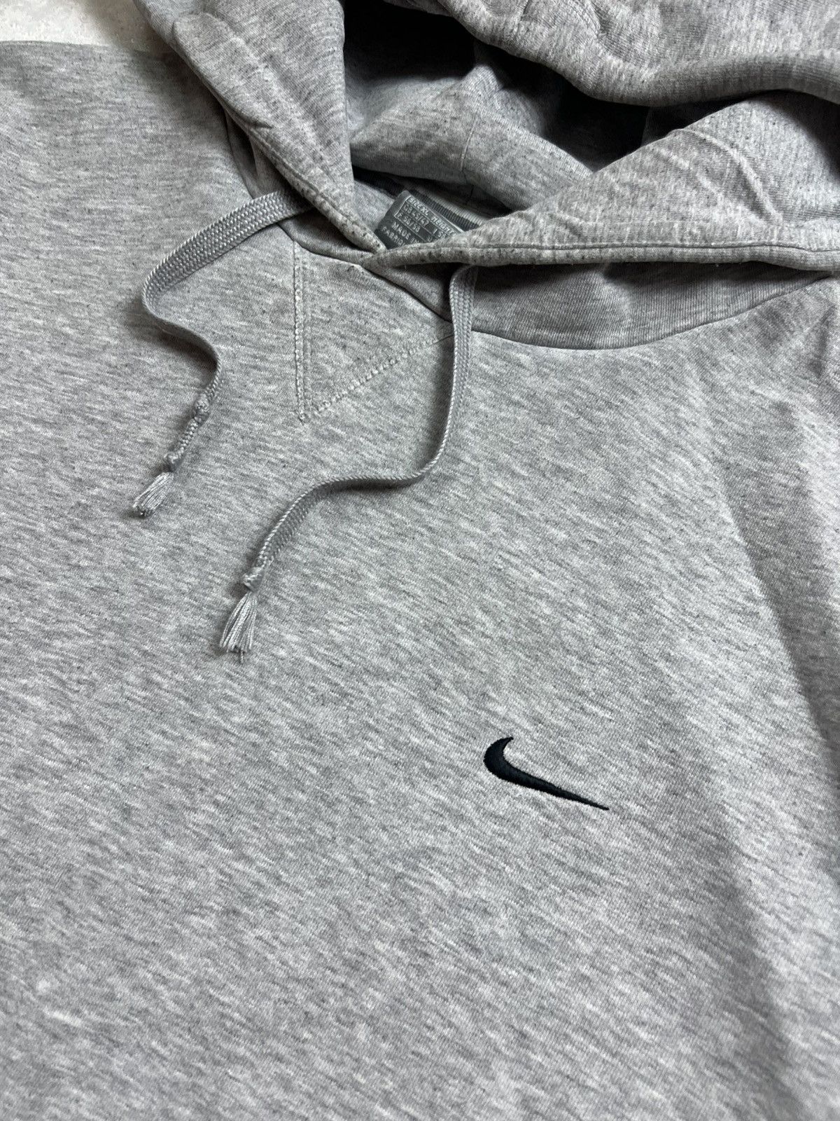 Nike 90s Nike Swoosh Vintage Y2K Oversized Blank Retro Hoodie Size US XL / EU 56 / 4 - 4 Thumbnail