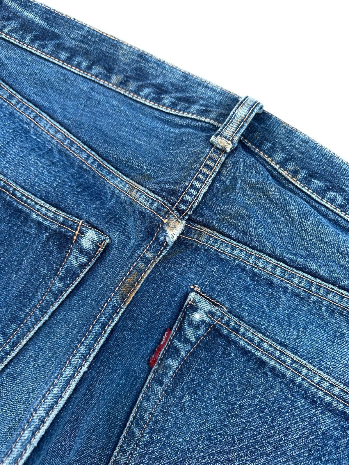 Kapital KAPITAL KIRO HIRATA SELVEDGE DISTRESSED DENIM JEANS Size US 34 / EU 50 - 17 Thumbnail