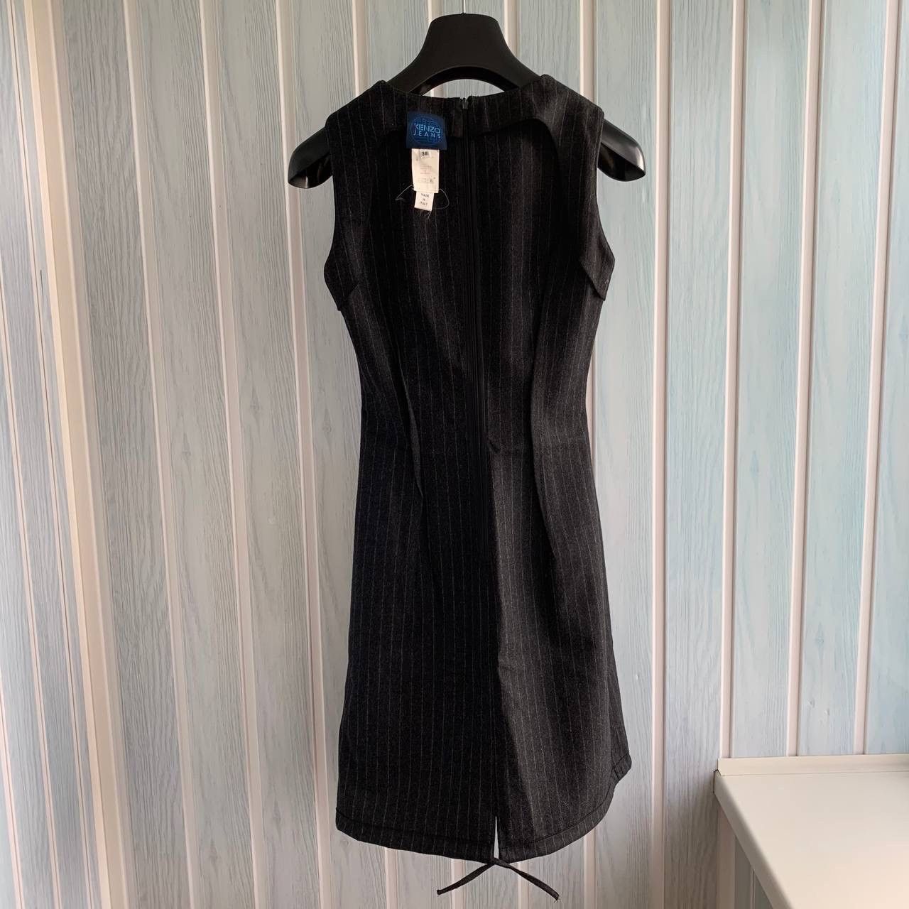 Kenzo Kenzo Lana Wool & Spandex Multicolor Striped Bodycon Dress Size XS / US 0-2 / IT 36-38 - 8 Thumbnail