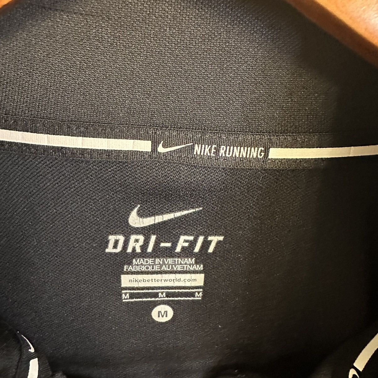 Nike Nike Men’s Running Dri-fit Gray & Black 1/4 Zip Pullover Size US M / EU 48-50 / 2 - 3 Thumbnail