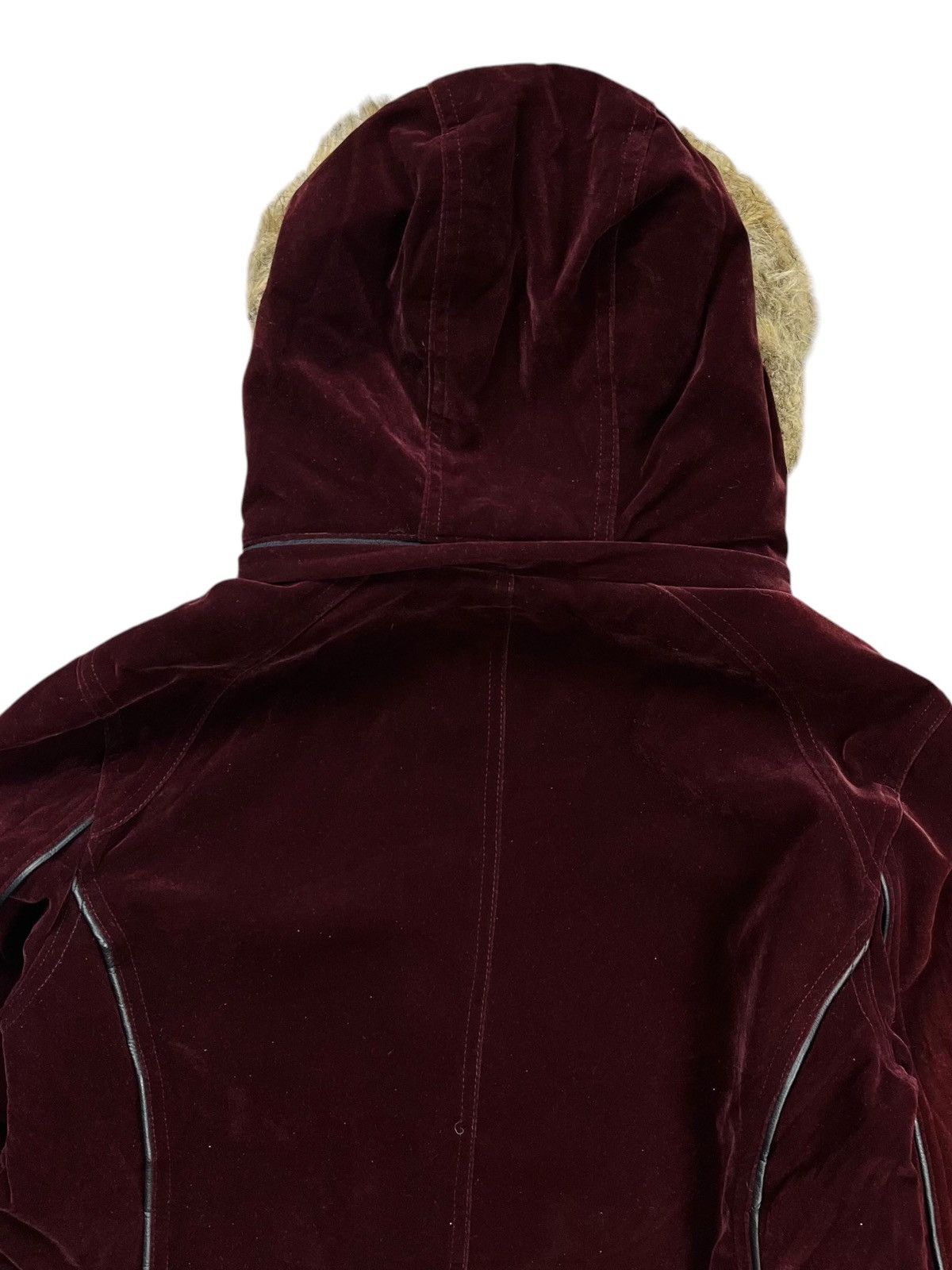 BUFFALO BOBS 2000s In The Attic - Fireman Fur Hoodie Velour Jacket Size US M / EU 48-50 / 2 - 8 Thumbnail