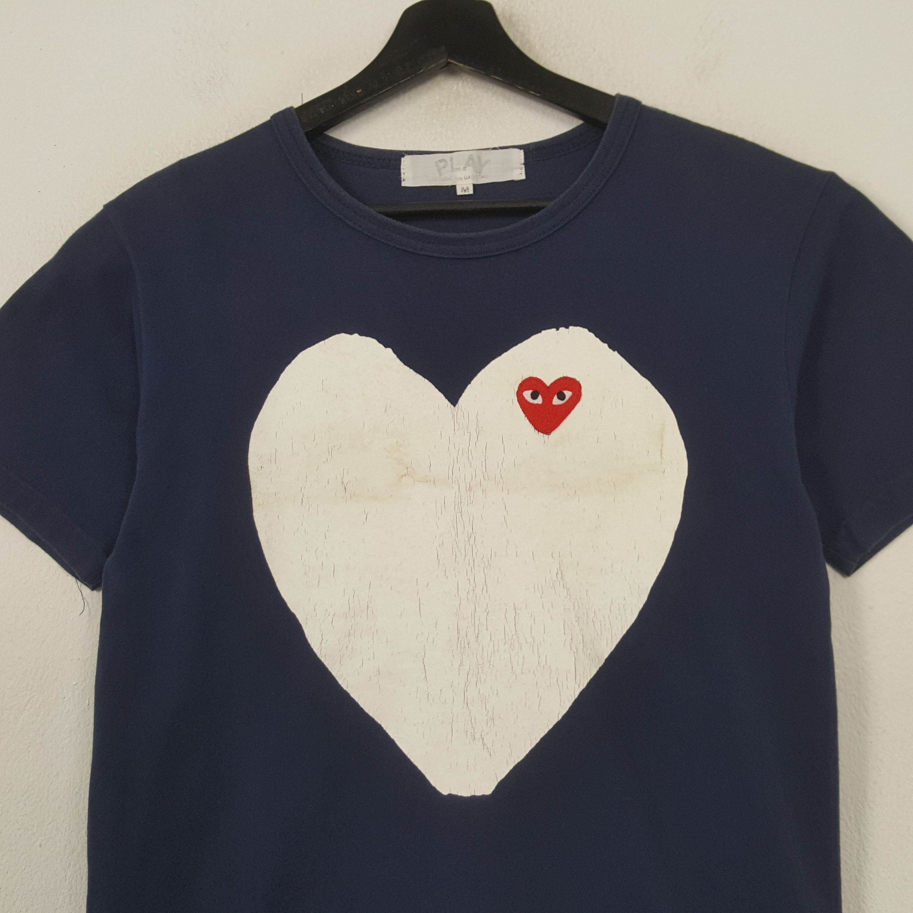 Comme des Garcons PLAY Comme Des Garcons Play Japanese Brand Tshirt RR6 Size US S / EU 44-46 / 1 - 2 Thumbnail