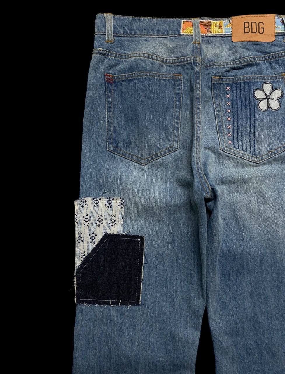 Other FLARE Kapital Inspired Hippie Patchwork Distress By Bdg Jean Size US 29 - 15 Thumbnail