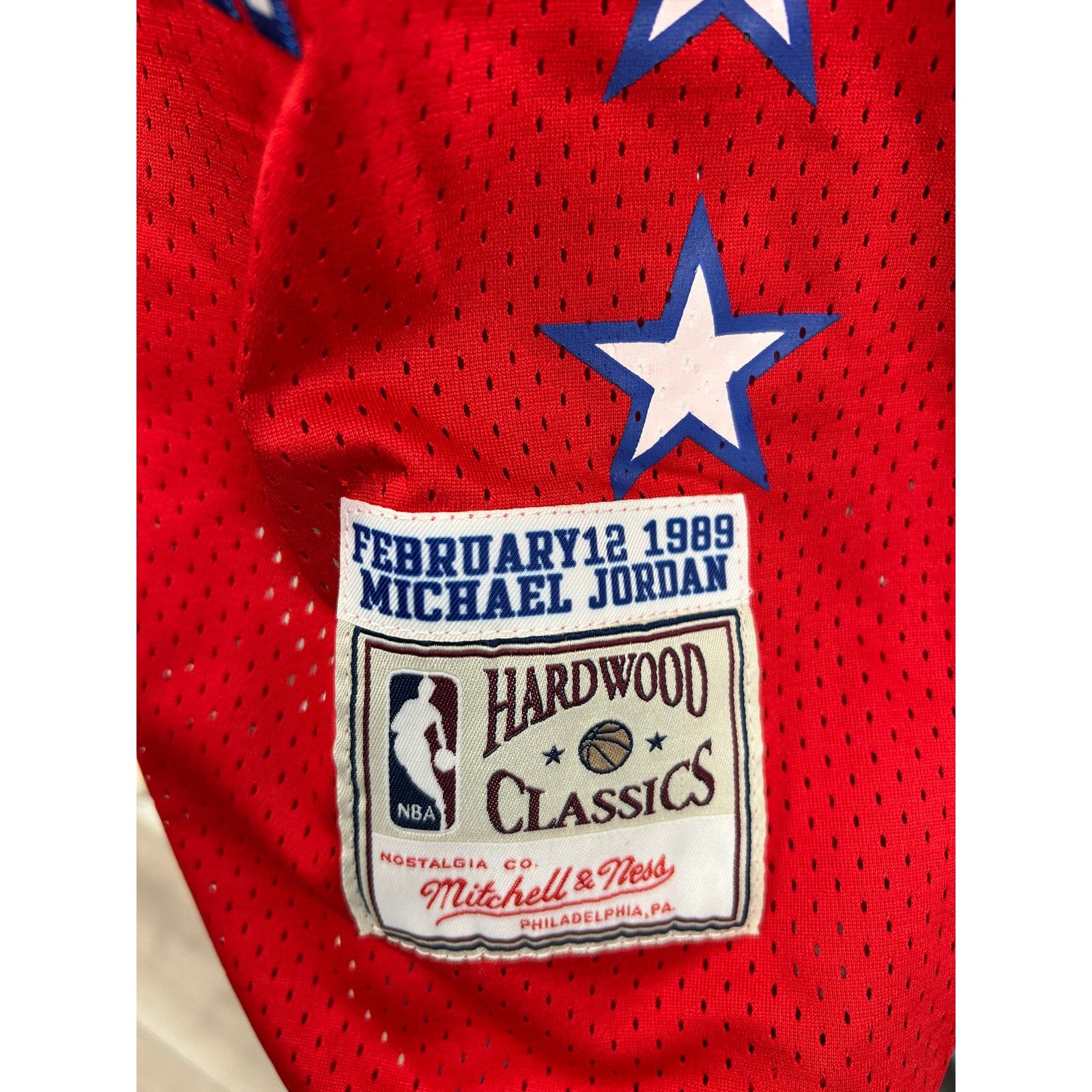Mitchell & Ness Mitchell & Ness Jordan 1989 NBA All-Star Hardwood jersey XL Size US XL / EU 56 / 4 - 6 Thumbnail